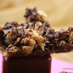 Chewy Chocolate Granola Clusters