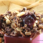 Chewy Chocolate Granola Clusters