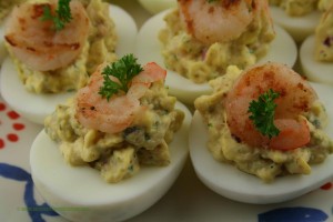 Gourmet deviled eggs